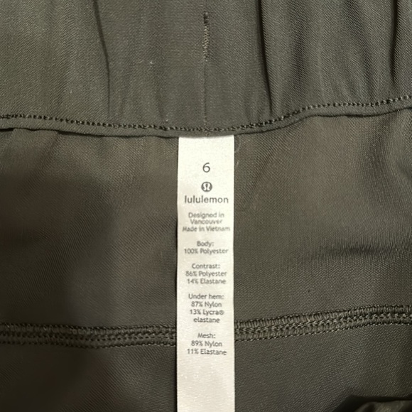 Lululemon split straight pants with tie front - Picture 2 of 4